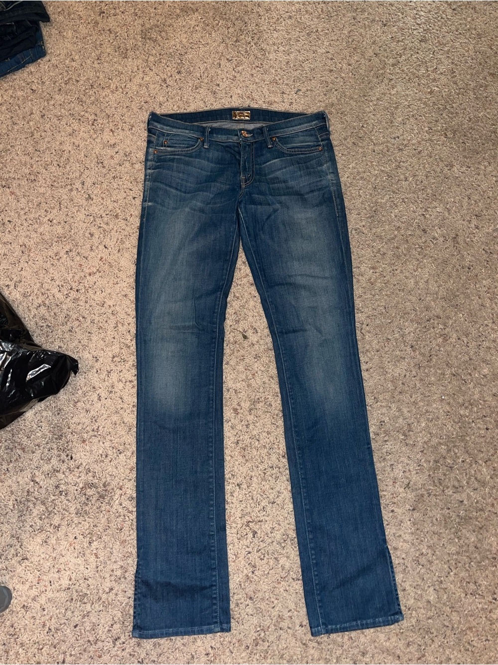 MOTHER Women’s Dark Blue Skinny Jeans 28